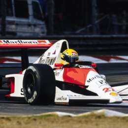 F1: el McLaren de Senna de 1990 estará girando en el GP de Brasil