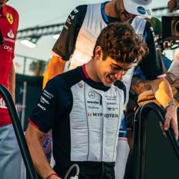 F1: la particular animación de Colapinto que está en las calles de Buenos Aires