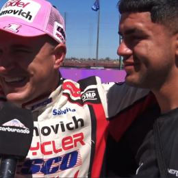 TC: la emoción del hincha que sigue a Werner en bici a todos lados