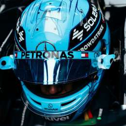 F1: tras el accidente, George Russell fue dado de alta y volvió al box de Mercedes