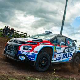 Rally Argentino: Federico Villagra prevaleció en el shakedown de Coronel Pringles