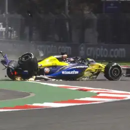 F1: Albon habló del accidente del viernes con Bearman en México ¿Qué dijo?