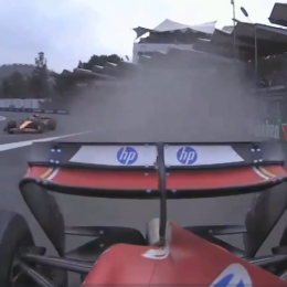 F1: ¡Casi se pega! La increíble salvada de Leclerc en el GP de México