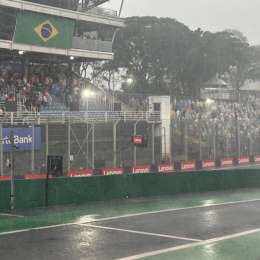 F1: llegó la lluvia al Gran Premio de Brasil