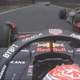 F1: así fue la maniobra por la que fue sancionado Verstappen en la Sprint