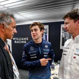 F1: Daniel Scioli se encontró con Franco Colapinto en el GP de Brasil