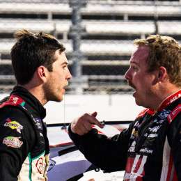 NASCAR: una fuerte discusión terminó en una pelea tras la carrera de la Xfinity en Martinsville
