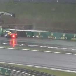 F1: ¡Desde otro ángulo! Así se vio el accidente de Colapinto desde la tribuna en Interlagos