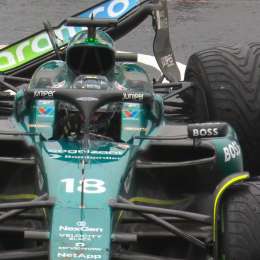 F1: el fortísimo accidente de Stroll que causó la bandera roja en la Qualy del GP de Brasil