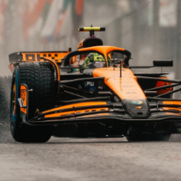 F1: Norris logró la pole en una accidentada clasificación en el GP de Brasil