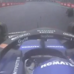 F1: ¡On board! Así fue el sobrepaso de Colapinto a Hamilton