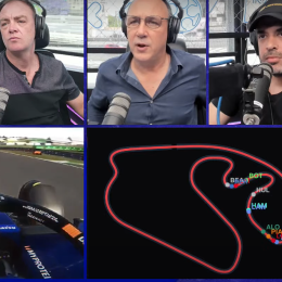 F1: así fue la reacción del stream de TyC Sports y Carburando al golpe de Colapinto en Brasil