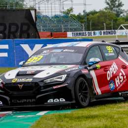Damiani aceleró el TCR South America en Termas: "Es un auto muy noble"
