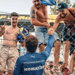 F1: "Colapinto es un rockstar, es una figura maradoneana"