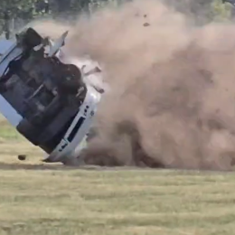 ¡Impactante! El fuerte accidente que se vivió en el Mouras de La Plata