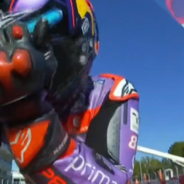 MotoGP: los festejos de Jorge Martín tras ganar el campeonato del mundo