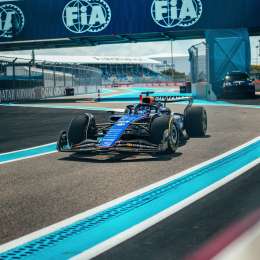 F1: Williams mostró cómo están arreglando el auto de Colapinto tras el GP de Brasil