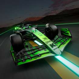 F1: Kick Sauber presentó su diseño para el GP de Las Vegas