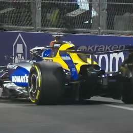 F1: ¡Atención Williams! Alex Albon ocasionó la bandera roja durante la FP2 en Las Vegas