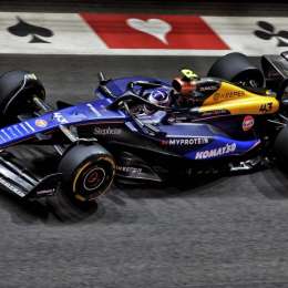 F1: Russell fue la referencia y Colapinto finalizó octavo de cara a la qualy en Las Vegas