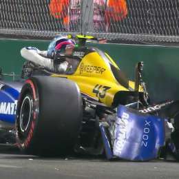 F1: un accidente dejó sin chances a Colapinto en la qualy para el GP de Las Vegas