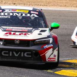 TCR Spain: Montenegro clasificó segundo en Barcelona