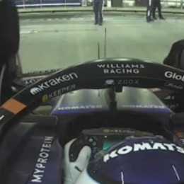 F1: así fue la largada de Colapinto desde el pitlane en el GP de Las Vegas