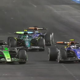 F1: ¡Da pelea! así fue el sobrepaso de Colapinto a Bottas en el GP de Las Vegas