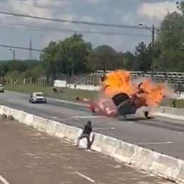 Impactante accidente en el automovilismo paraguayo