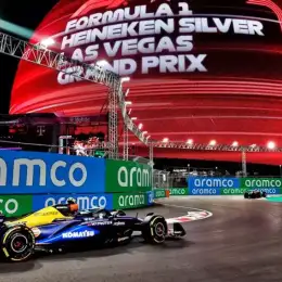 La telemetría de Franco Colapinto en el Gran Premio de Las Vegas