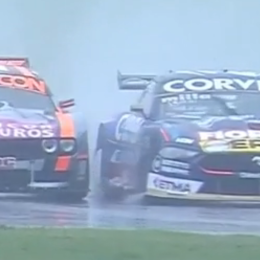 TC: el espectacular sobrepaso de Fritzler a Urcera bajo la lluvia