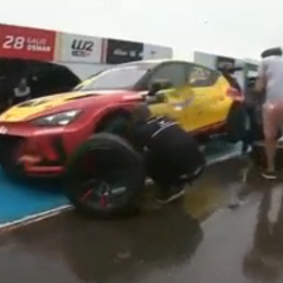 TCR South America: ¡Llegó la lluvia a Rosario y provocó el caos!