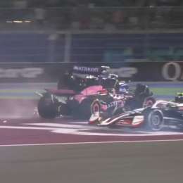 F1: así fue el accidente que dejó afuera a Colapinto en Qatar
