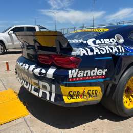 TC: así es el alerón estilo Nascar que se probó en San Nicolás