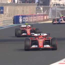 F1: el emotivo ida y vuelta entre los hermanos Leclerc en la FP1 del GP de Abu Dhabi
