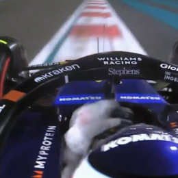 F1: así fue la vuelta rápida de Colapinto en la qualy del GP de Abu Dhabi