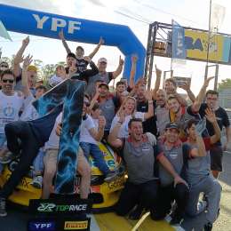 Top Race: la felicidad de los padres de Josito Di Palma después de su coronación en Buenos Aires