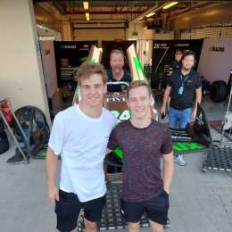 Duerksen felicitó a Varrone por su trabajo en los test de la F2: "Cuidaste bien de la máquina"