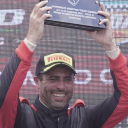 TC2000: Ponce de León subió al podio en Concordia: "Lo corrí a Rossi hasta donde pude"