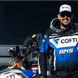 Dakar: Rolando Martínez protagonizó un fuerte accidente y sufrió una grave lesión