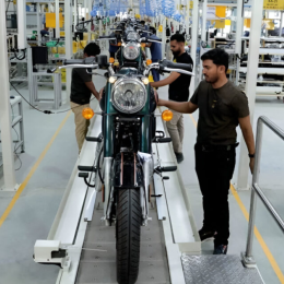 Royal Enfield inauguró una planta de montaje en Tailandia