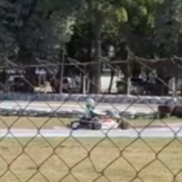 ¡Para ver mil veces! Las imágenes de Colapinto girando en karting en Argentina