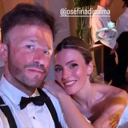 ¡Dieron el sí! La intimidad del casamiento entre Agustín Canapino y Josefina Di Palma