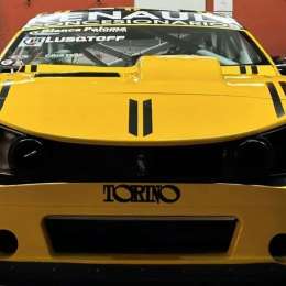 Un Torino de TC aceleró en las calles de Chacabuco