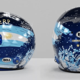 Anuario 2024: Colapinto homenajeó a Reutemann y los campeones del mundo en sus cascos
