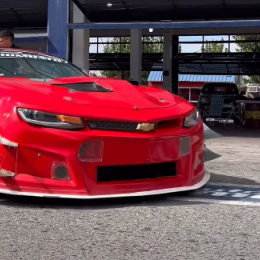 TC: Impiombato prueba el flamante Camaro en La Plata