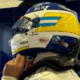 Colapinto y Bizarrap giraron juntos en el kartódromo de Zárate