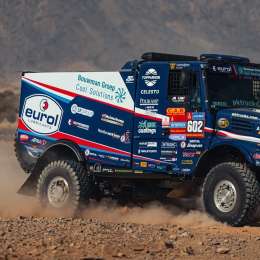 Dakar 2025: Van Den Brink fue la referencia en el Prólogo de Camiones