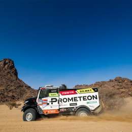 Dakar 2025: el inicio de la Etapa de 48 Horas generó cambios entre los Camiones