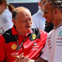 F1: Vasseur, orgulloso con la incorporación de Hamilton: "Es la mejor solución para Ferrari"
